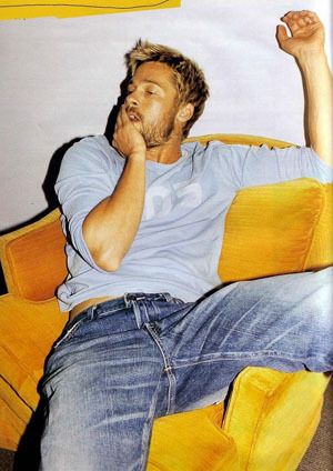 edwin jeans brad pitt